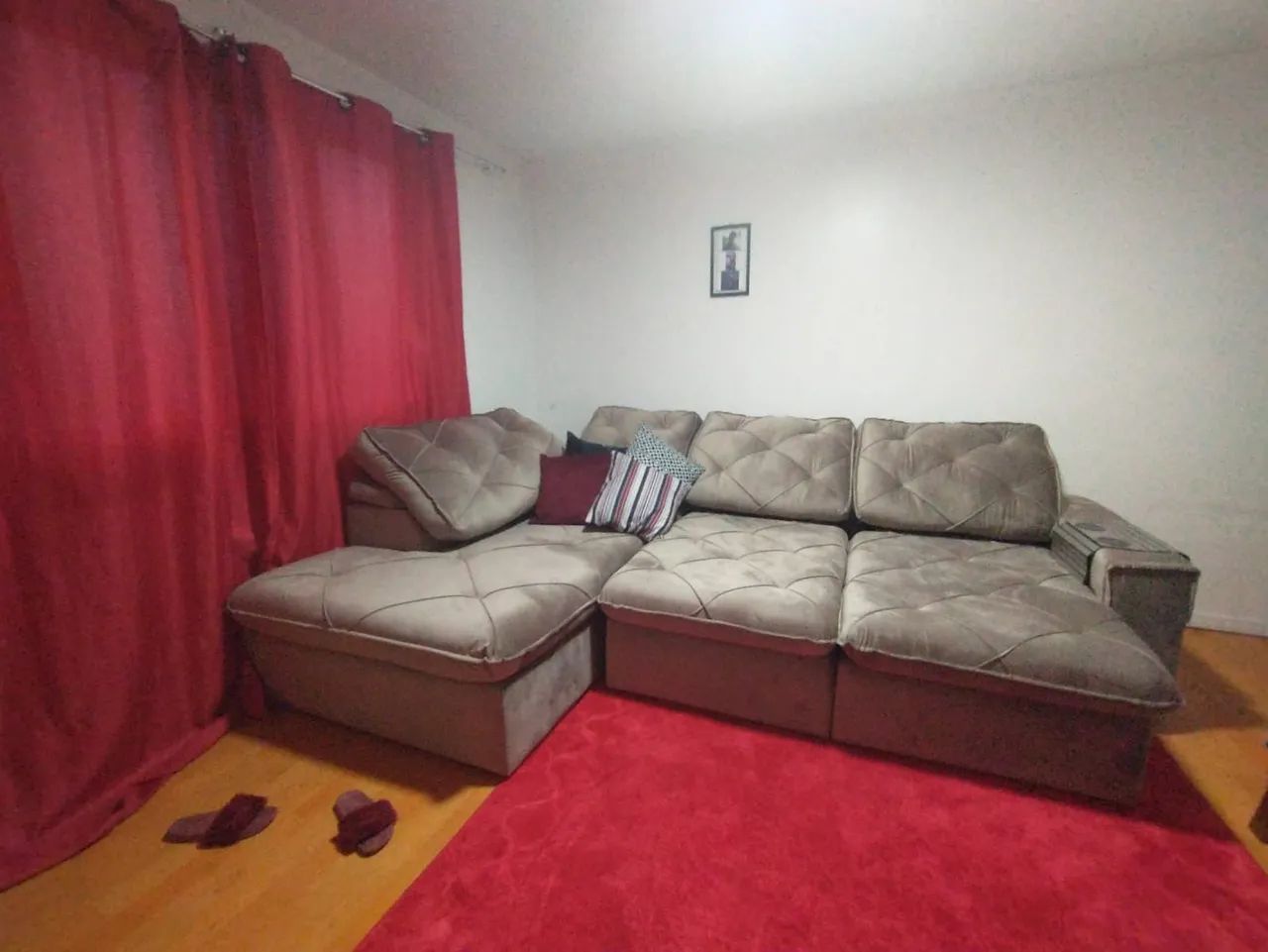 Sofá retrátil de canto