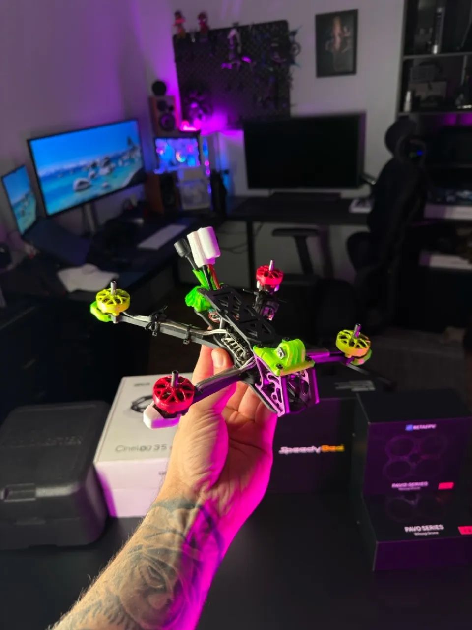 DRONE FPV AXISFLYING MANTA 5 - Foto 2