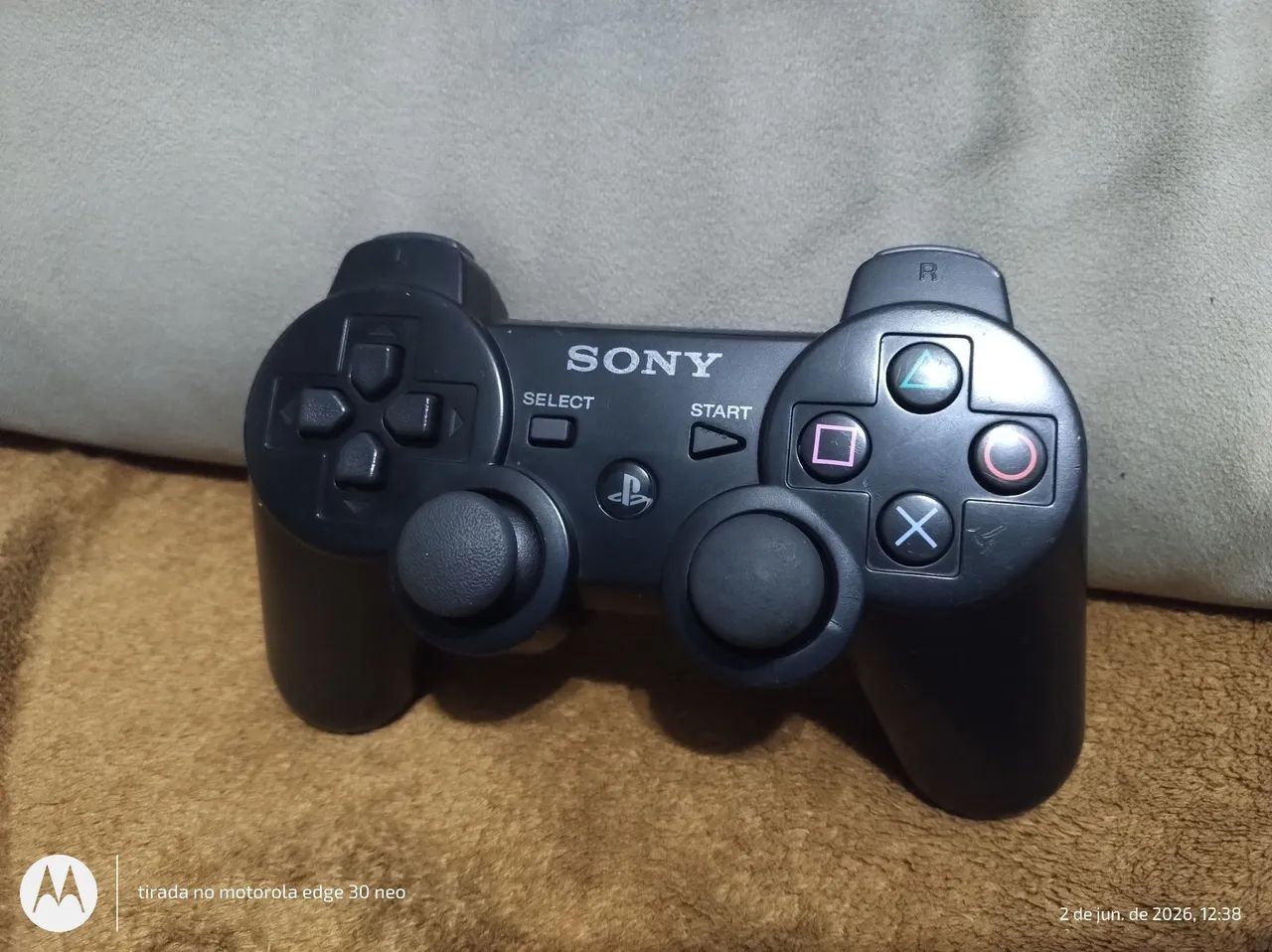 Controle de ps3 original funcionando perfeitamente 