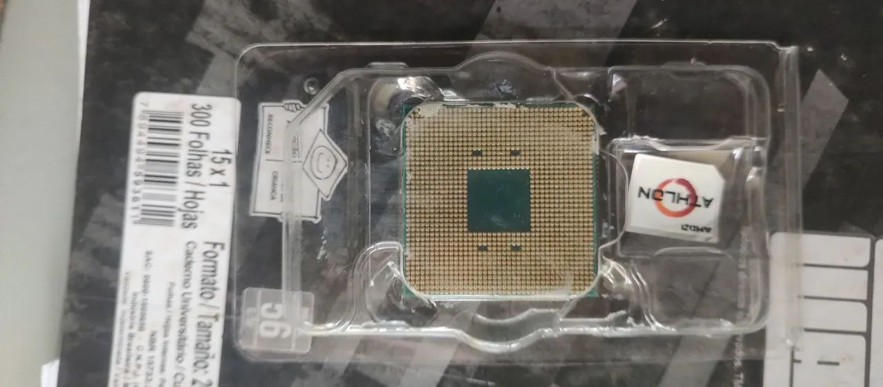 Vendo AMD Athlon 3000G acompanhado do cooler original AMD. - Foto 5