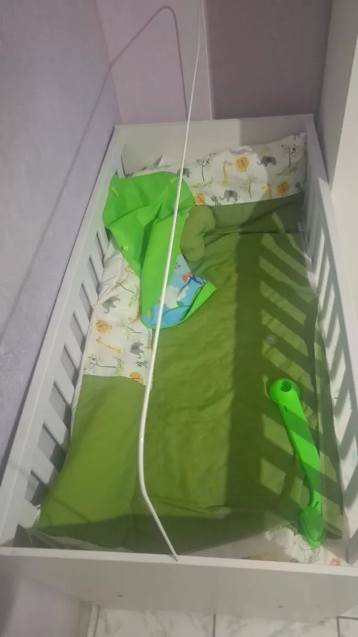 VENDO BERÇO QUE VIRA CAMA - Foto 5