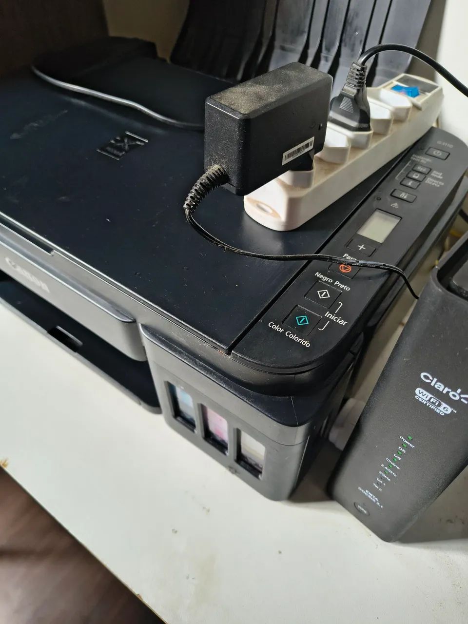 Vendo impressora mult funcional semi nova Canon modelo G 3110 - Foto 2