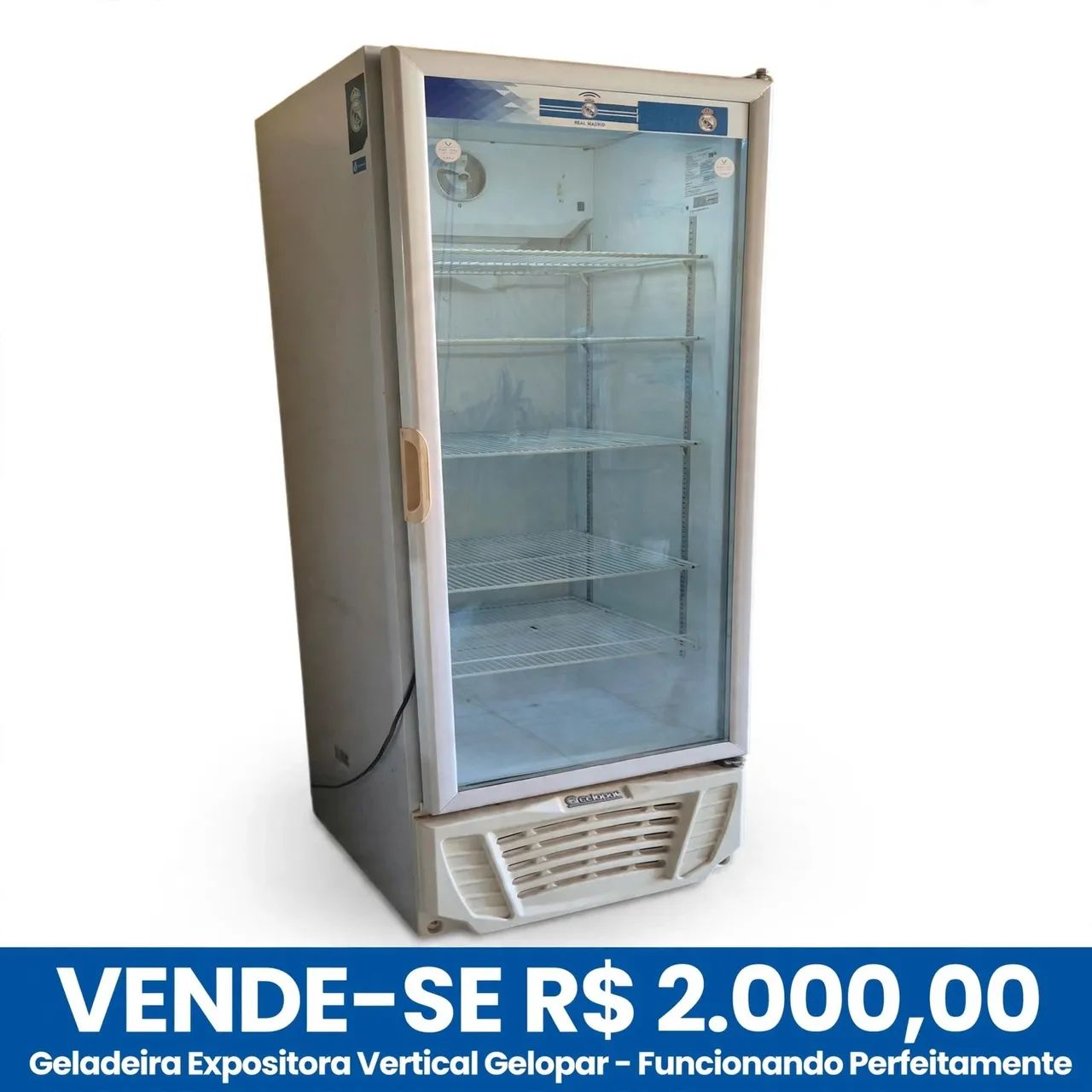 Geladeira expositora 