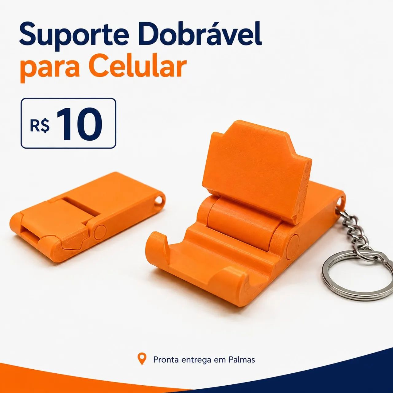 Suporte dobrável para celular - Foto 2