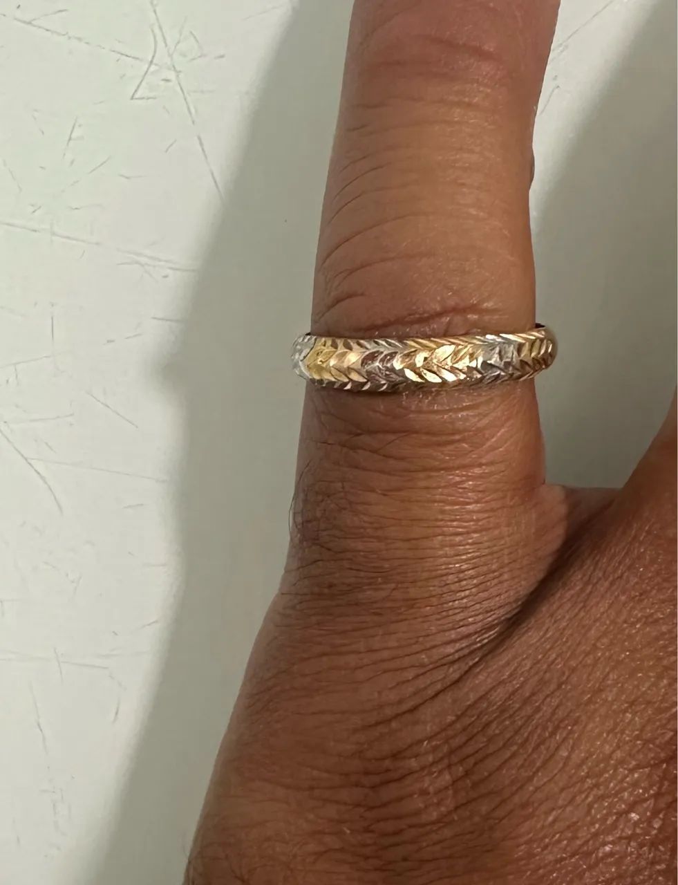 Vendo aparador ouro 18k com ouro branco 