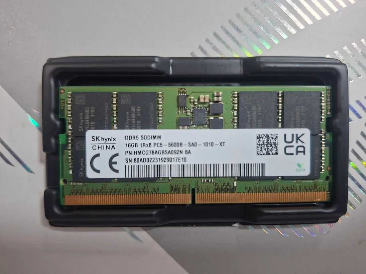 Memória DDR5 16GB 
