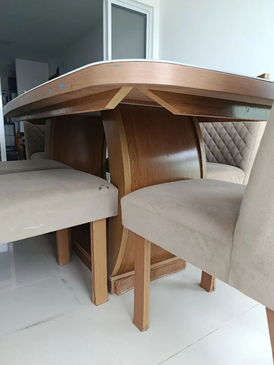 Mesa usada com avaria  - Foto 2