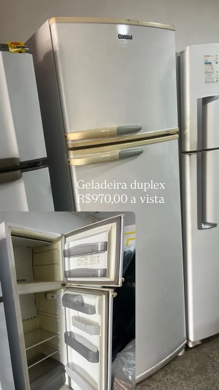Geladeira duplex 