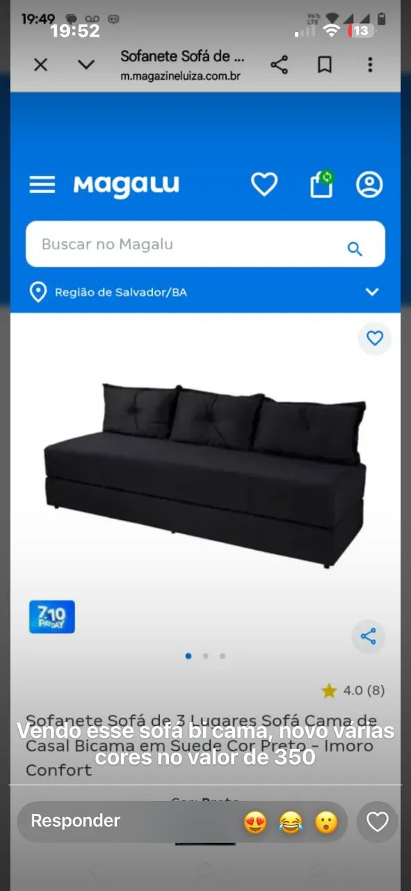 Sofá cama 