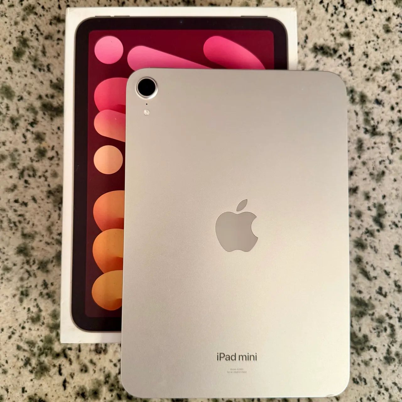 IPAD MINI 7 COM SMART FOLIO ORIGINAL PRATA ESTELAR 128GB - Foto 3