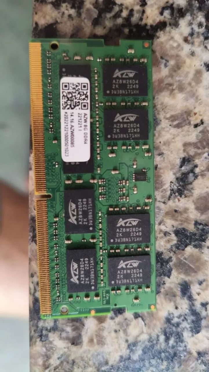 Memória Azw 8g ddr4 mini pc445600654385500160