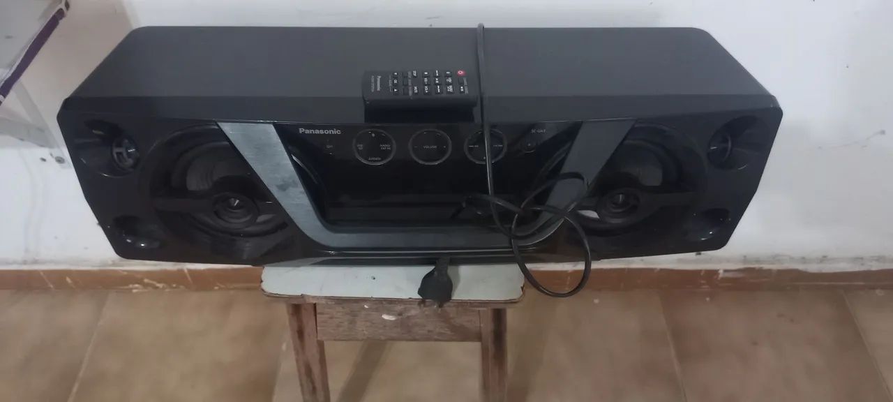 Som Panasonic sem funcionar 