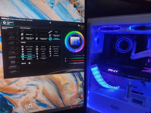 Placa-Mãe ASRock B760M PG Riptide WiFi DDR5 + i5 12400F. - Foto 4