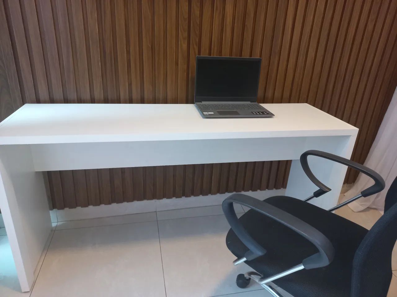 Escrivaninha para computador nova em mdf  - Foto 2