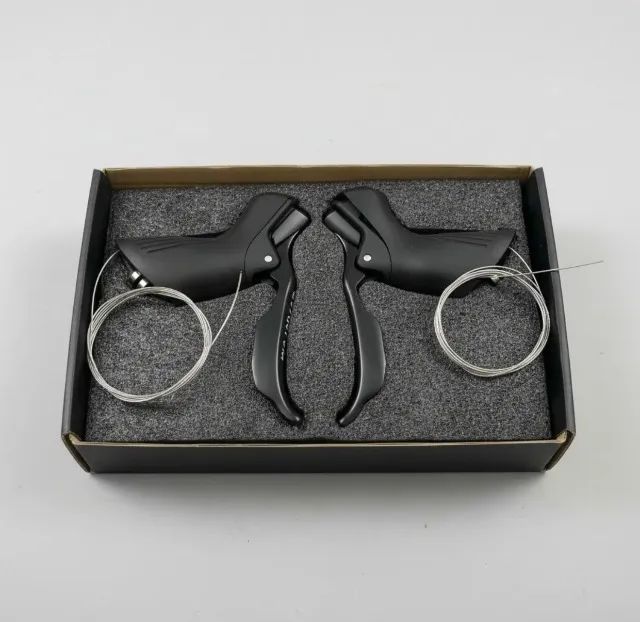 SENSAH QUANTUM 2×10速 Amazon.co.jp: SENSAH 銀 STIレバー 自転車左右変速機・シフター