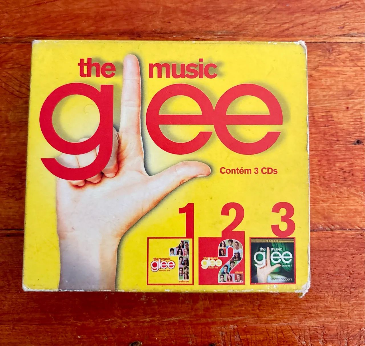box triplo cds glee volumes 1 2 e 3 - CDs, DVDs etc - Vila