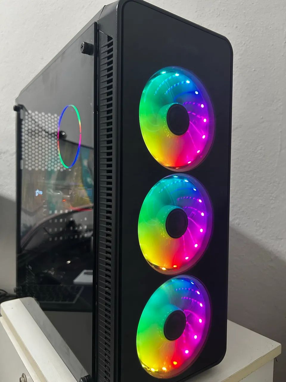ゲーミングPC RYZEN 7 1700X/16GB/SSD/GTX 1060 PC Gamer Ryzen 7 1700 - 16GB + GTX1060 6gb - Computadores e