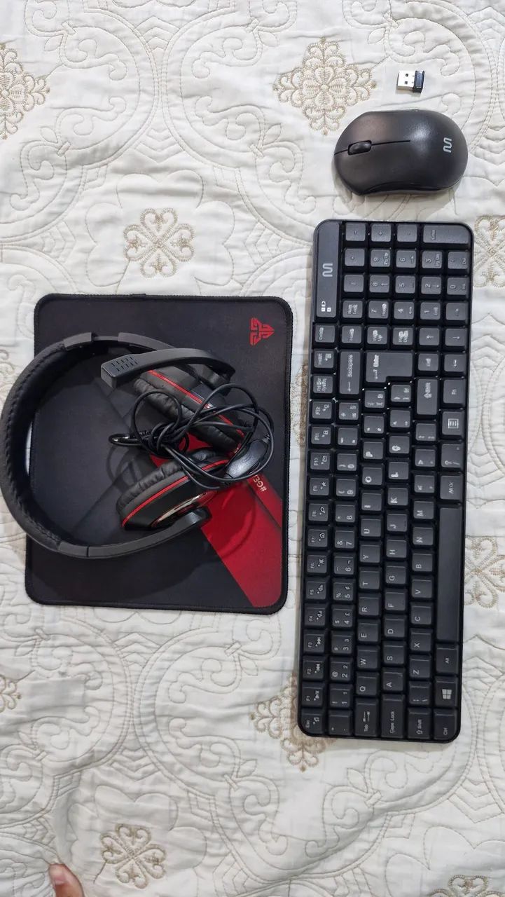 Notebook Lenovo i7 12ªG (12GB RAM/512GB SSD) + Mouse, Teclado sem fio, Mousepad e Headset - Foto 5