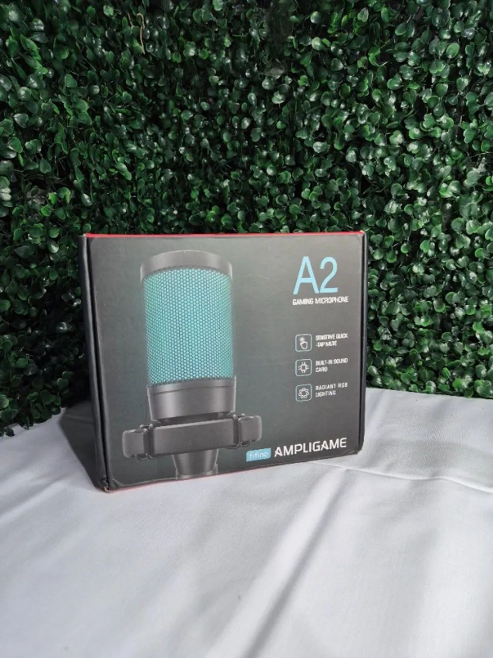 ? Microfone Gamer Fifine AmpliGame A2 RGB - USB | Alta Qualidade para Games e Lives - Foto 3