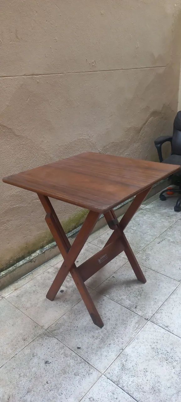 Mesa Dobrável Madeira Tarimatã