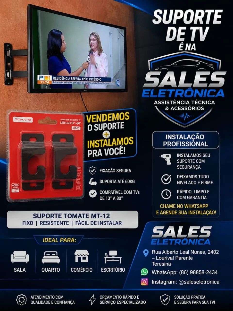 `Conserto de Ventilador, TV e Micro-ondas - Sales Eletrônica - Foto 3