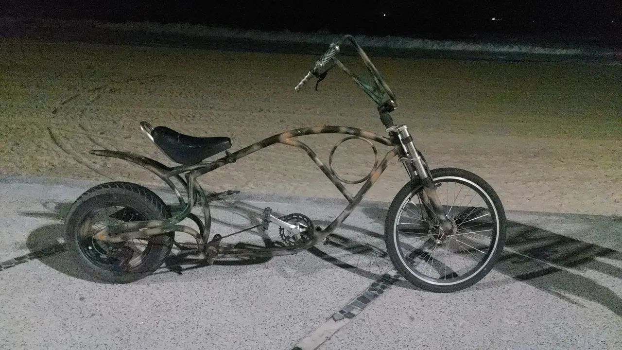 Bicicleta chooper com marcha  - Foto 2