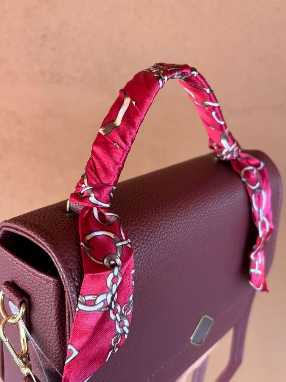 Bolsa com alça de mão e transversal  - Foto 3