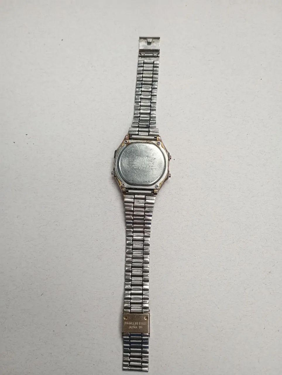 relógio casio vintage a168 dourado - Foto 5