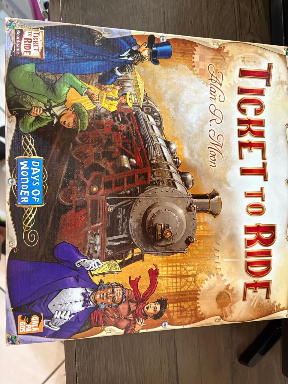 Jogos de tabuleiro - Ticket To Ride e Dixit