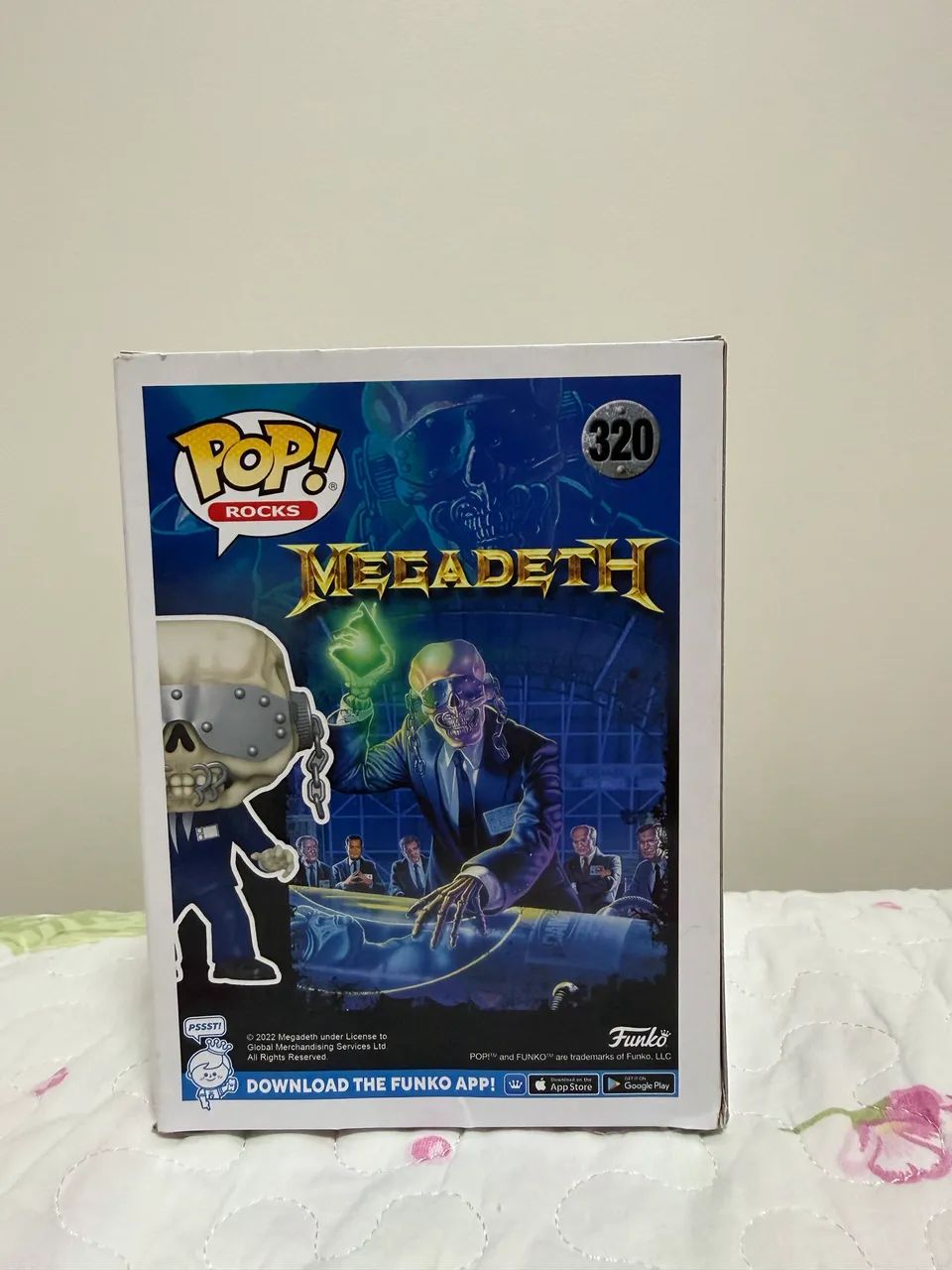 Funko Pop Megadeth Vic Rattlehead (NOVO) - Foto 4