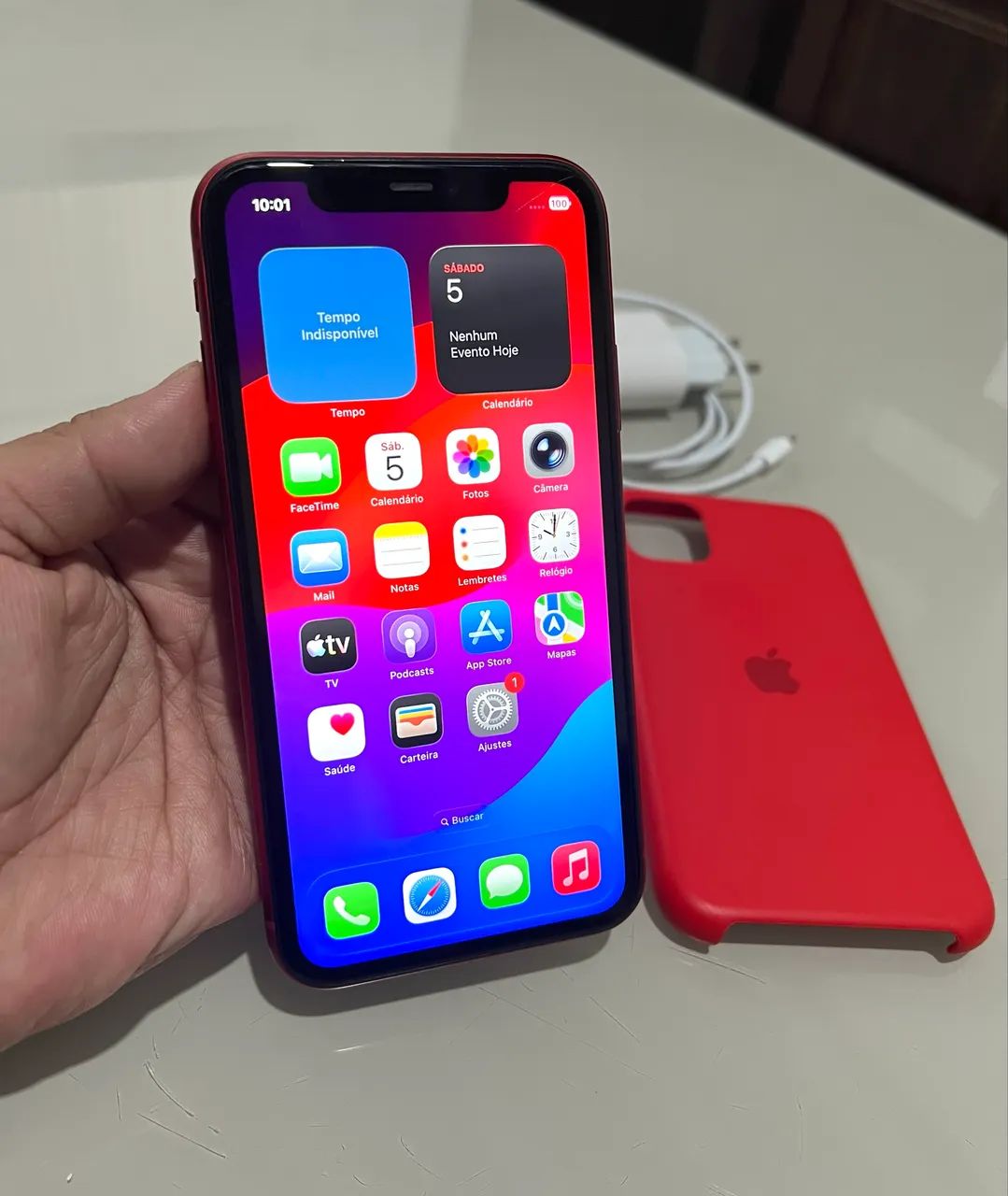 iPhone 11 Red - 64GB de armazenamento - Celulares e Smartphones