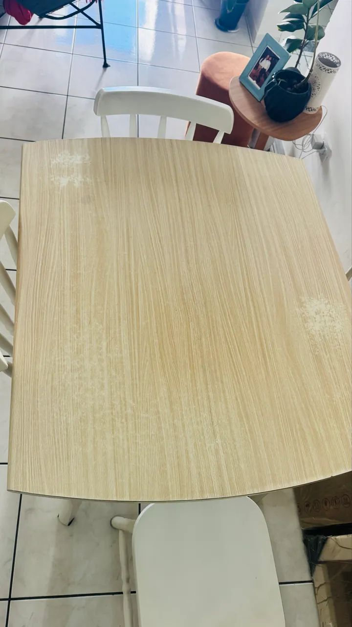 Mesa jantar 90x90 sem cadeiras  - Foto 2