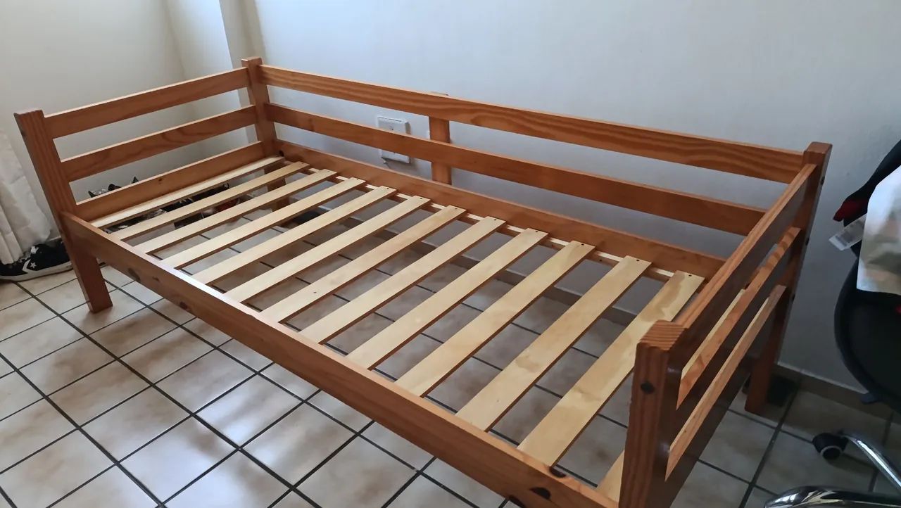CAMA-SOFÁ 78cm TEEN AMÊNDOA | Tok-Stok