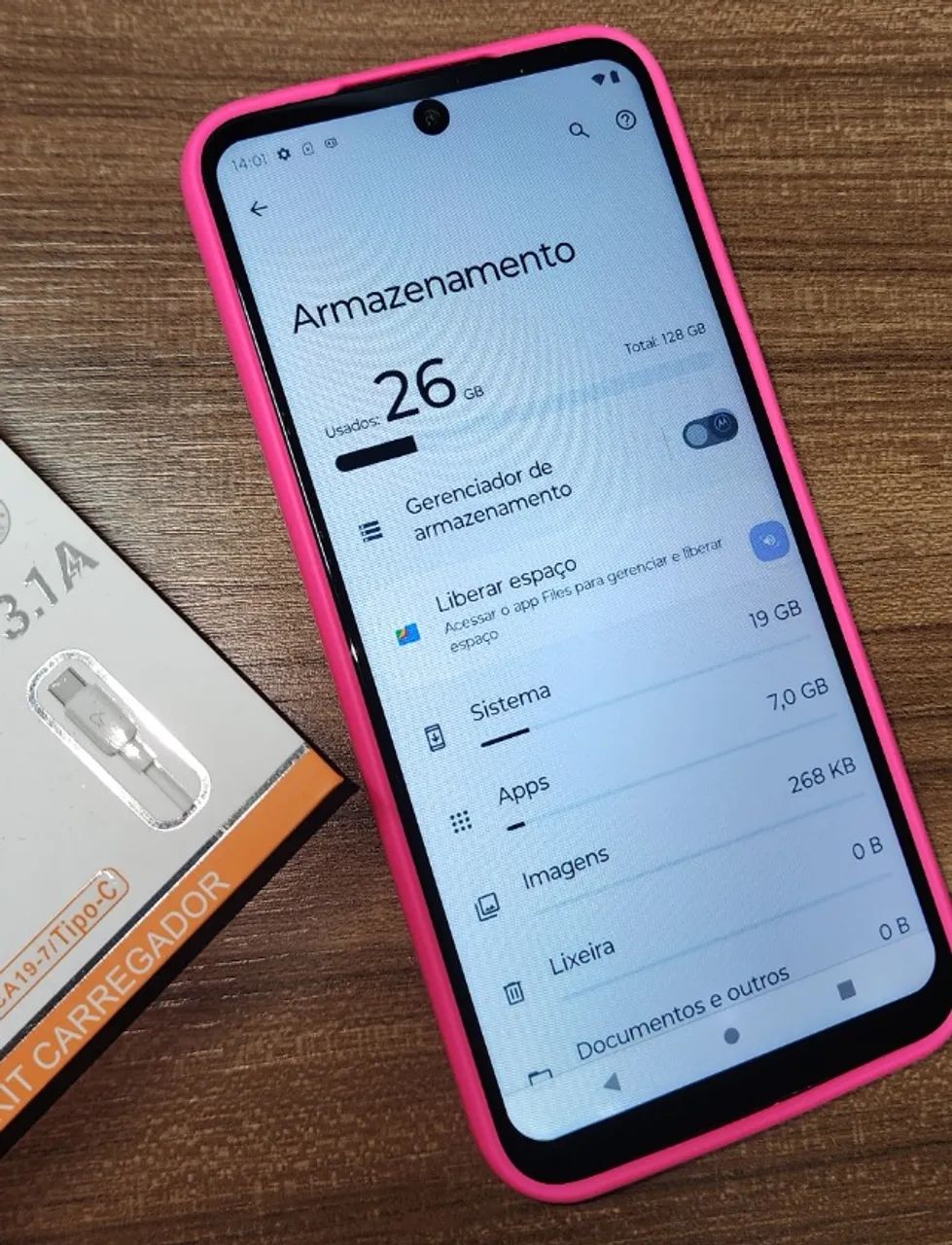 Celular Moto G41 128GB e 4RAM - Foto 4