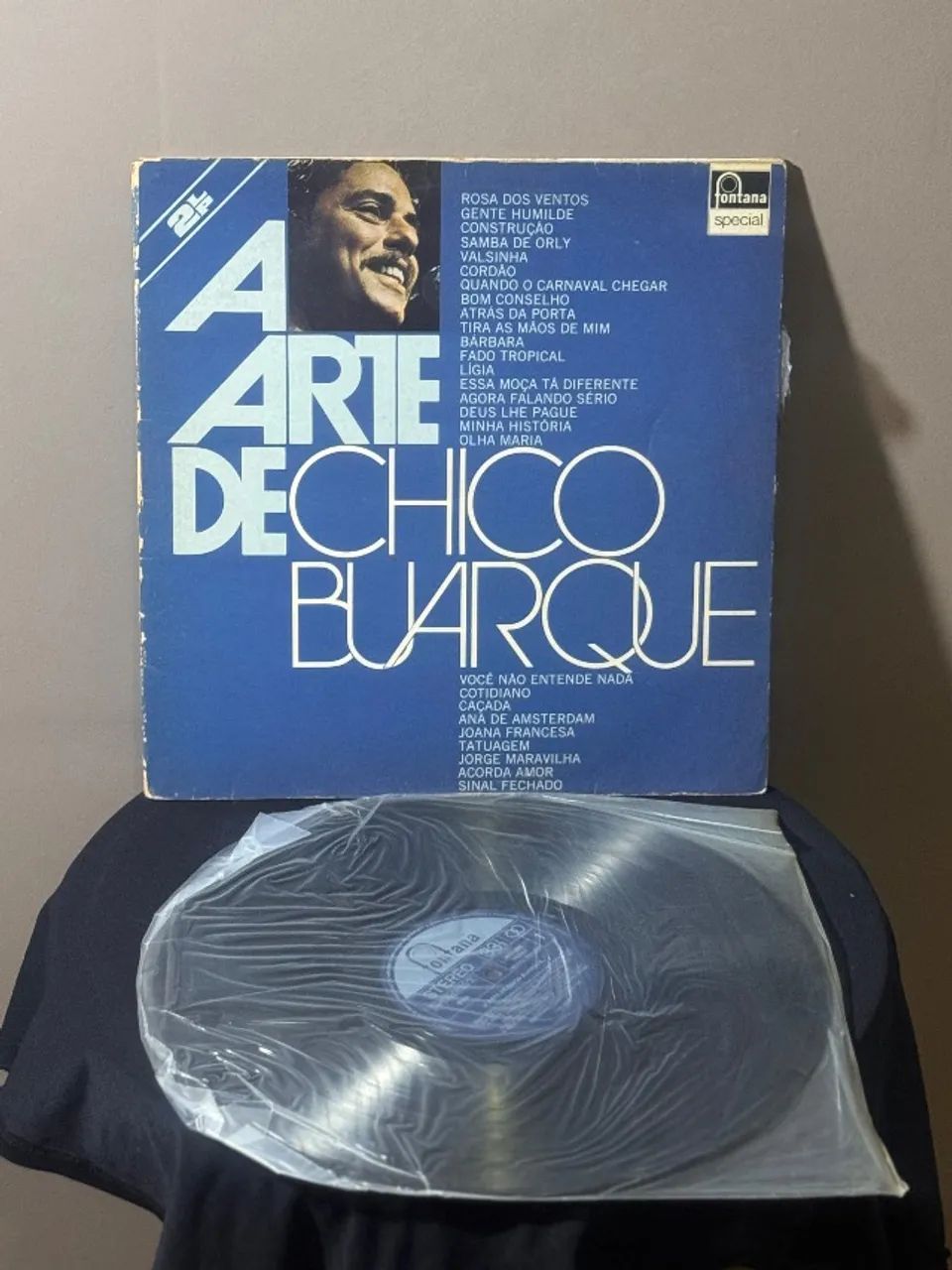 Vinil Arte de Chico Buarque - Foto 3