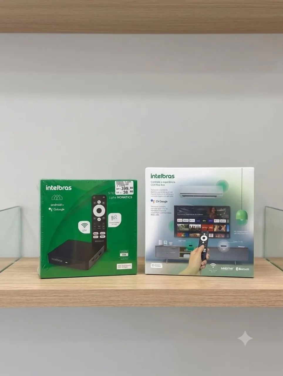 ?Smart TV Box Intelbras - Original e Lacrado! ?