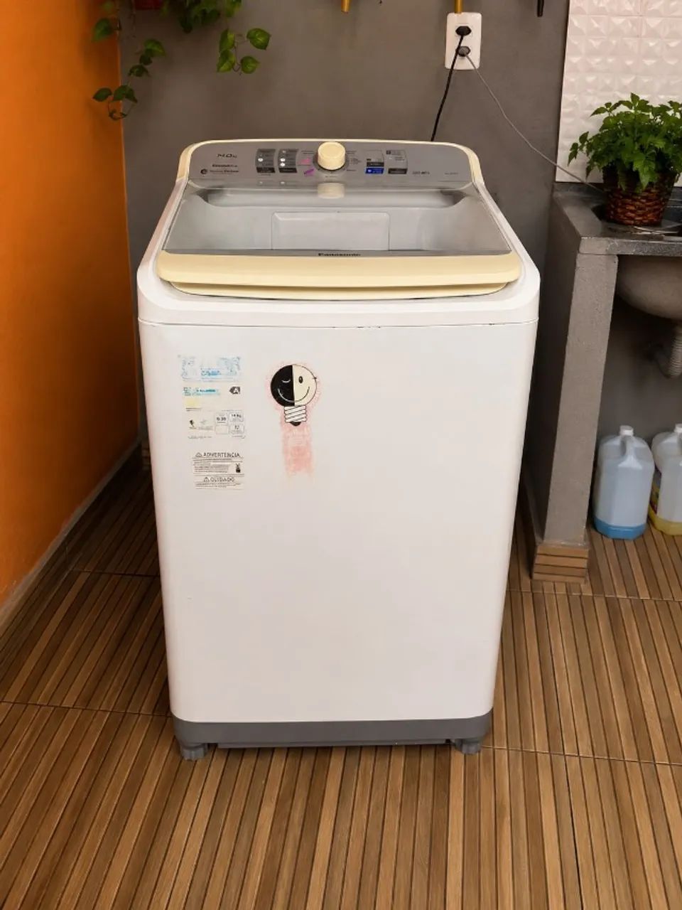 Panasonic 14kg Automática - Bem conservada - Foto 2