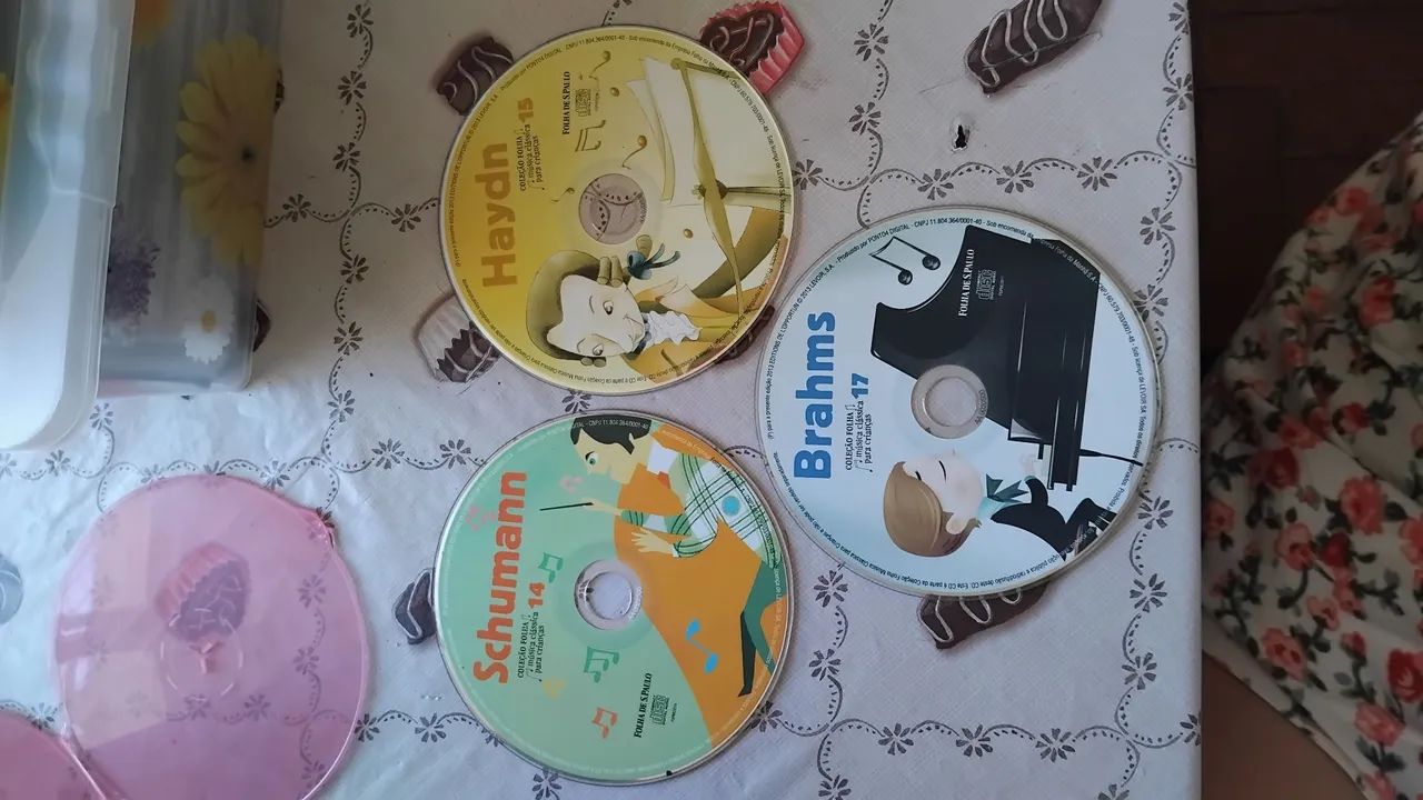 CDs música clássica Brahms Haydn Schumann