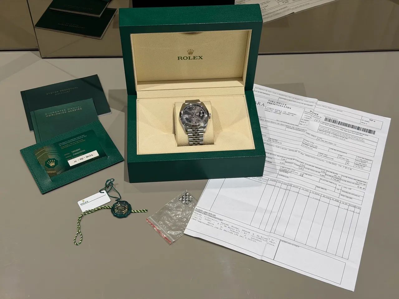 Rolex Datejust 41mm Wimdebon - Foto 4