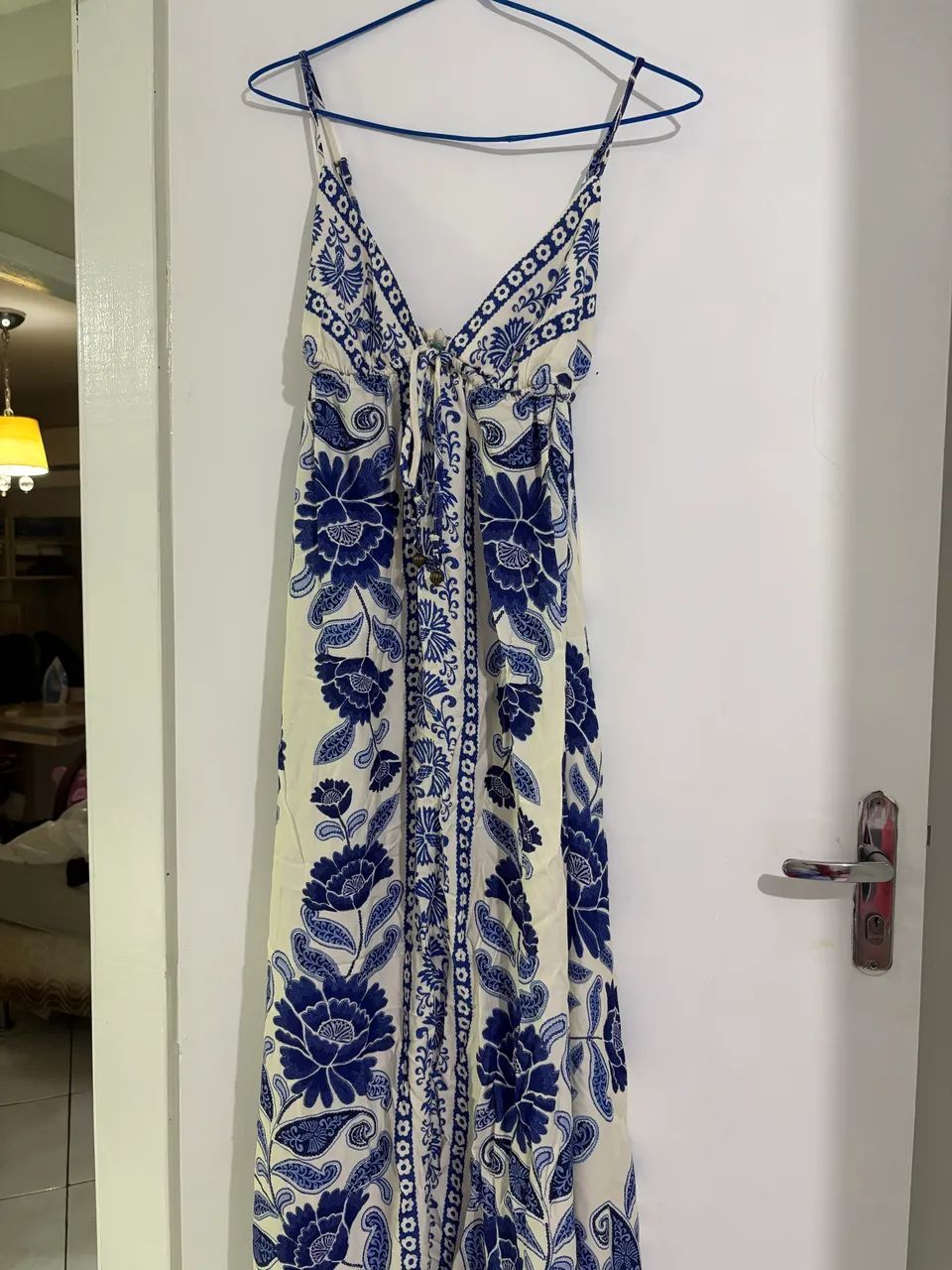 Vestido longo Farm