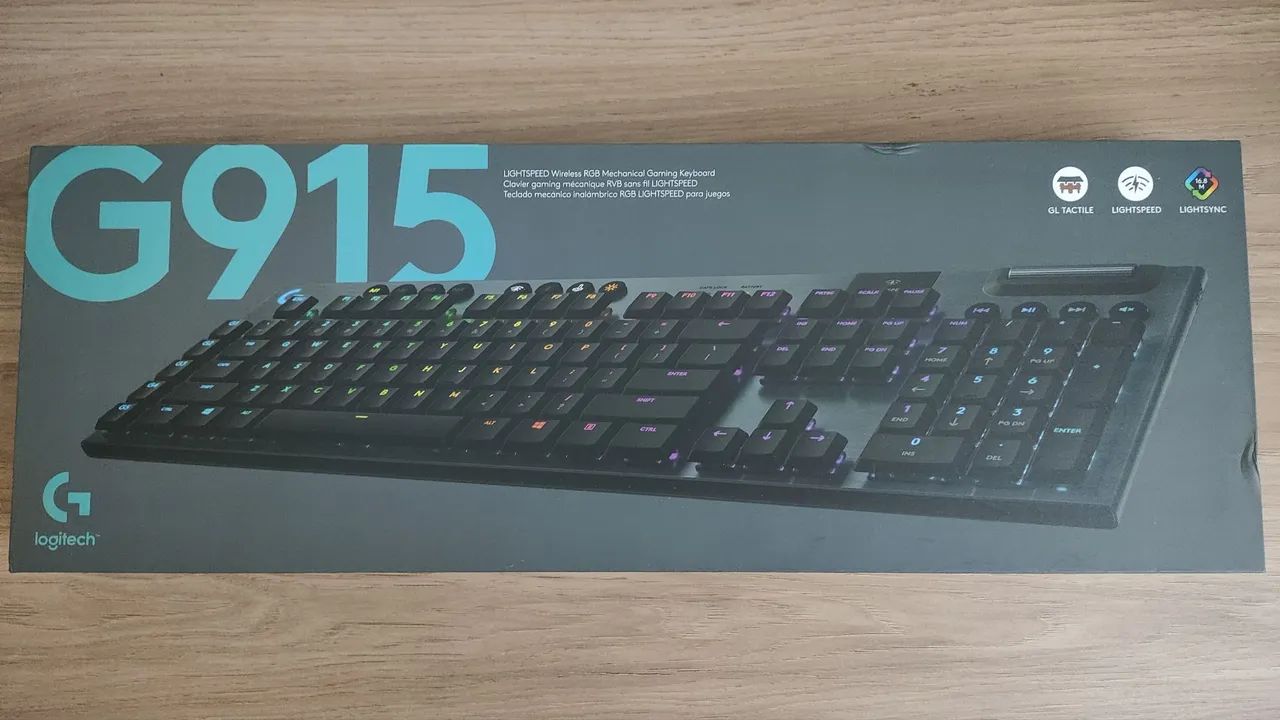 Teclado Logitech G195 Preto - Foto 4