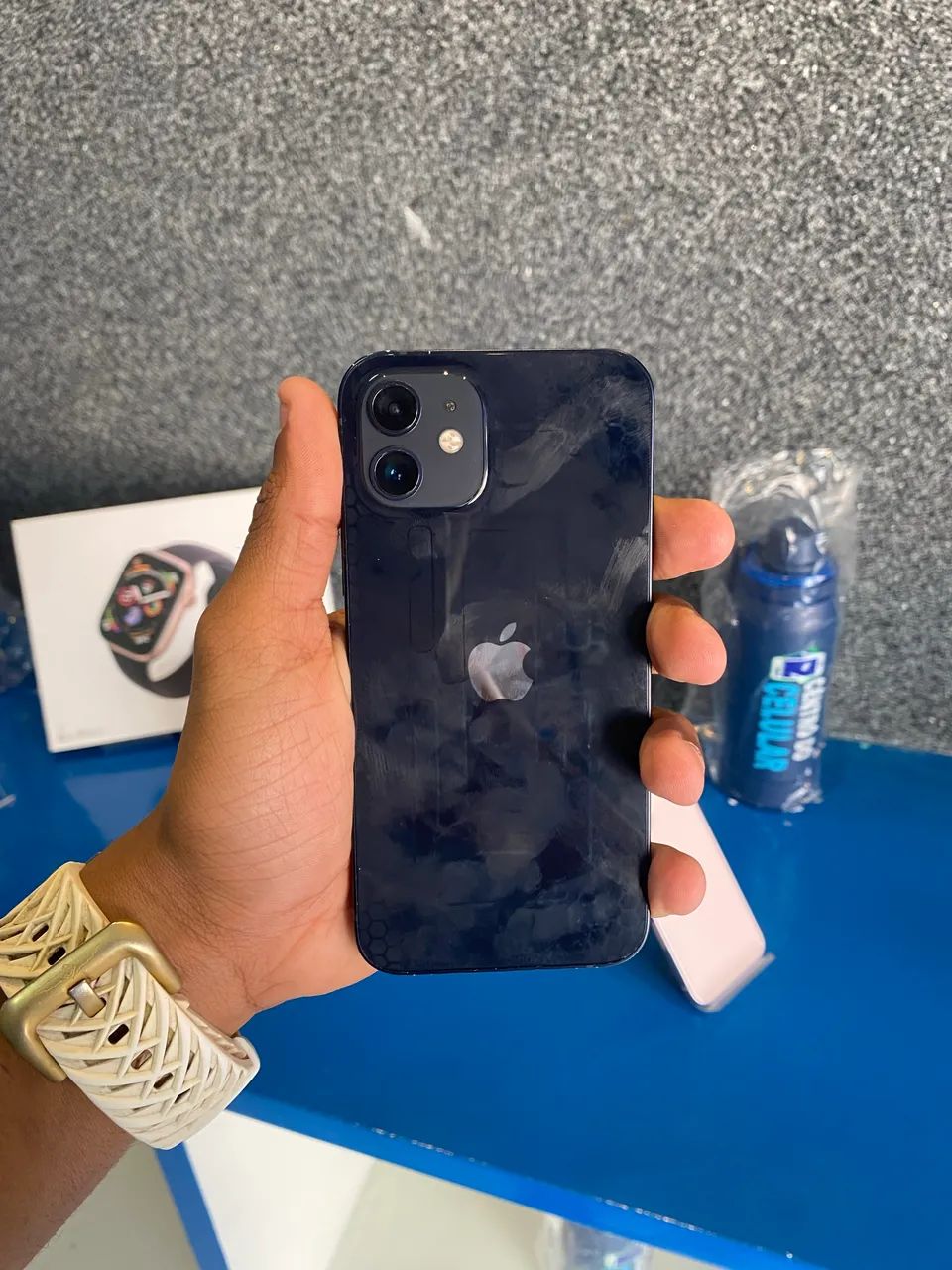 iphone 12 azul - Foto 3