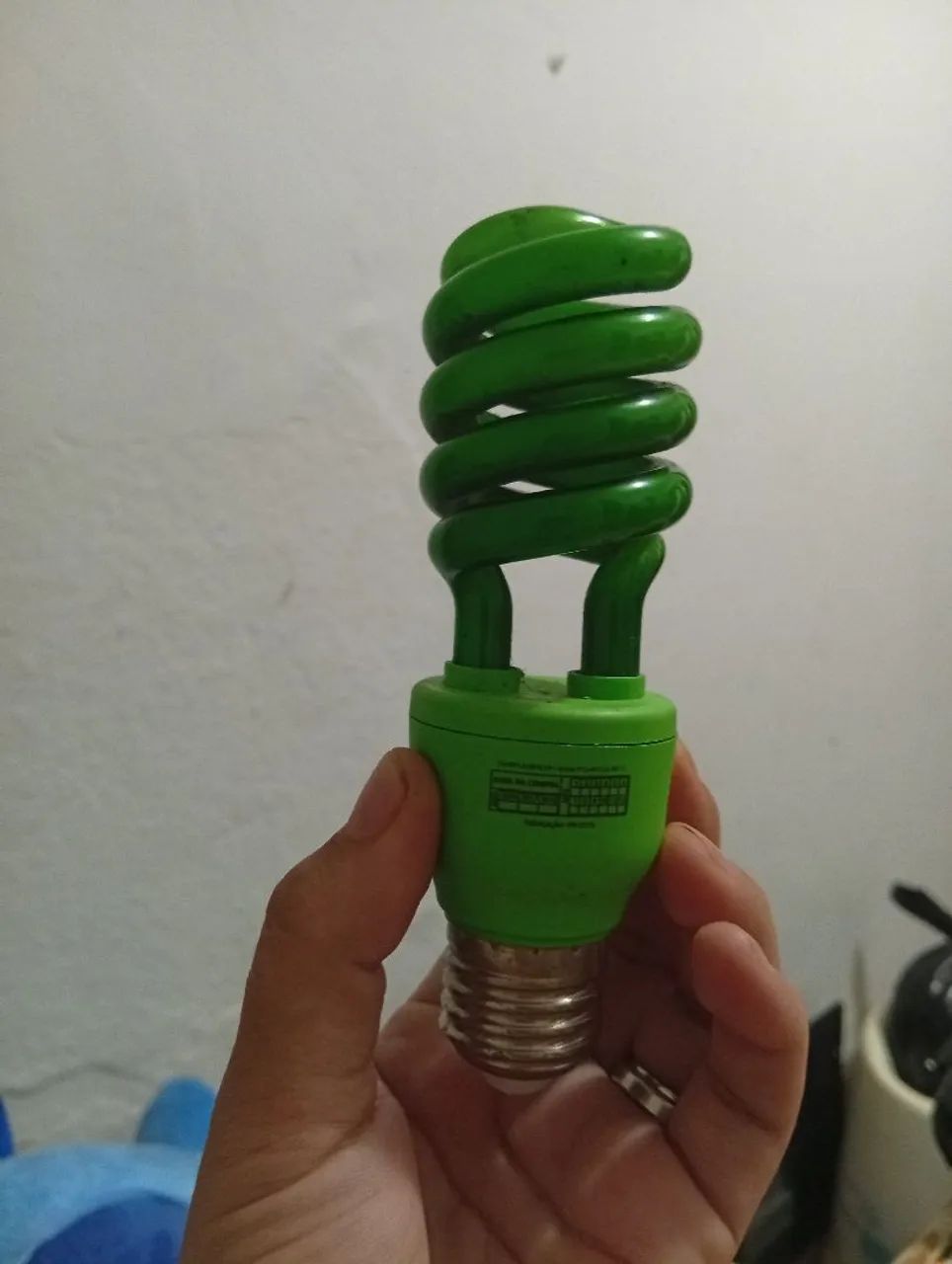 Lâmpada Espiral Fluorescente Verde Foxlux 15W - 220V  - Foto 5