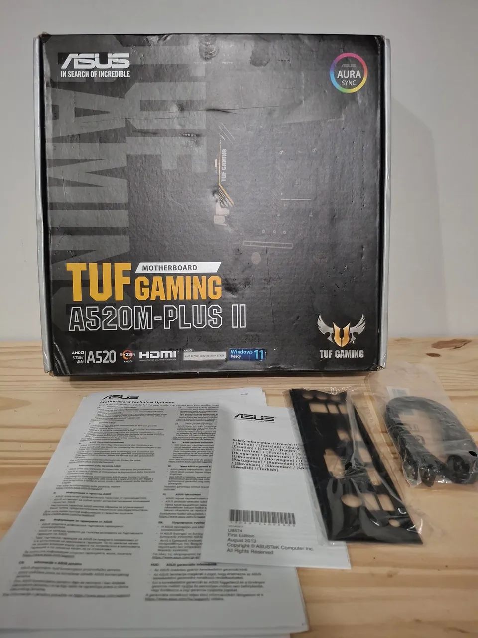 Placa Mãe ASUS TUF GAMING A520M-PLUS II  - Foto 2