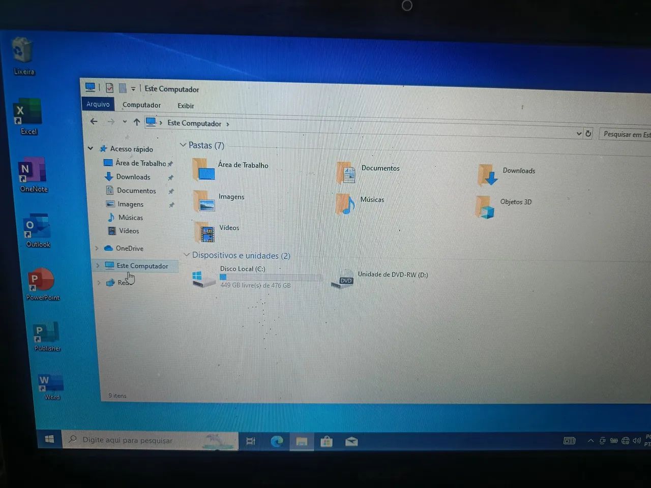 SSD 512GB c/Win 10 e Pacote office completo  - Foto 4