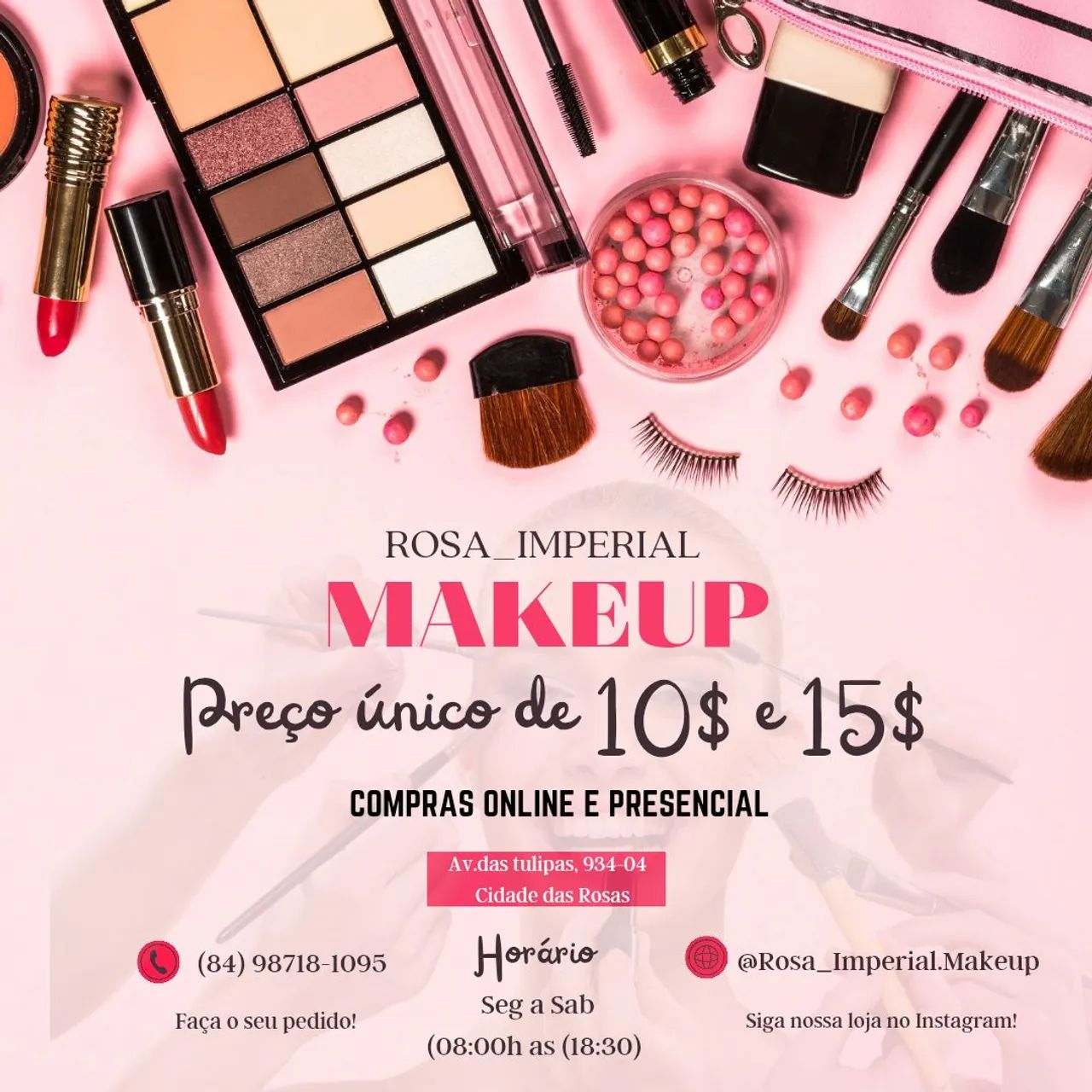 Produtos de cosméticos 