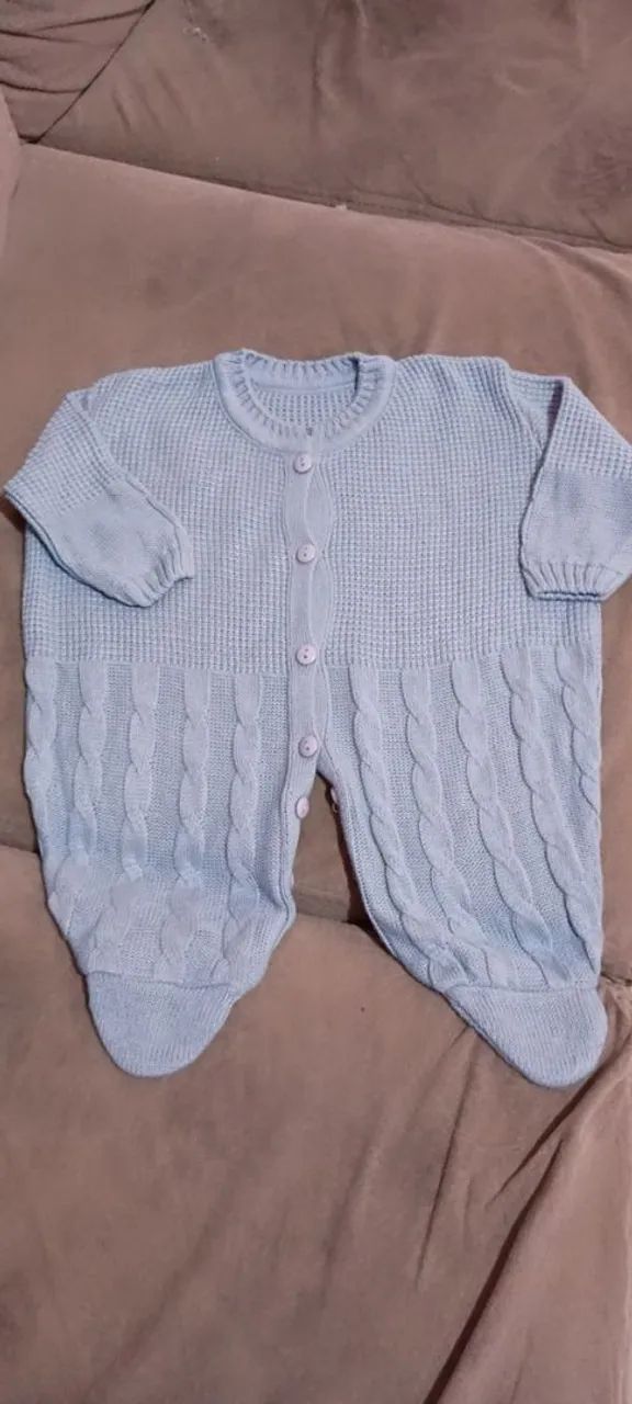 Macacão tricot 