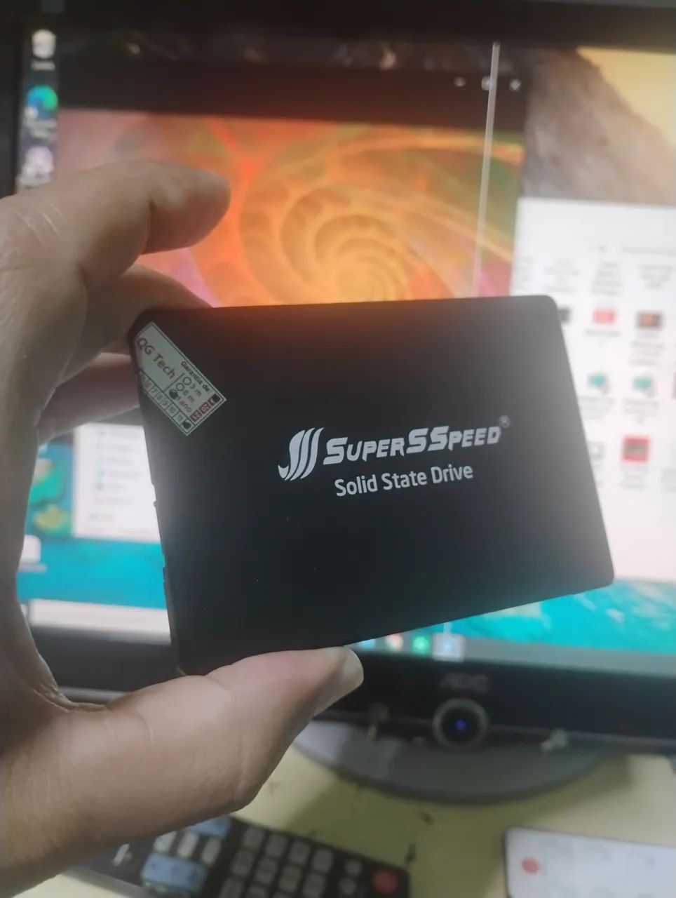 SSD 120gb windows 10 pro..novo - Foto 3