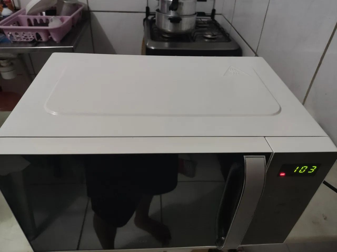 microondas espelhado zerado philco - Foto 2