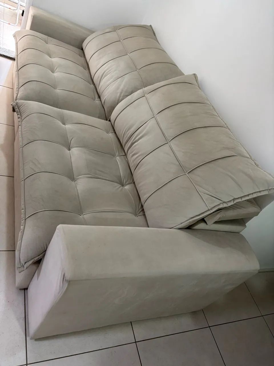 Sofá Retrátil e Reclinável Premium Grande - 2,95m / ACEITO PROPOSTA - Foto 5